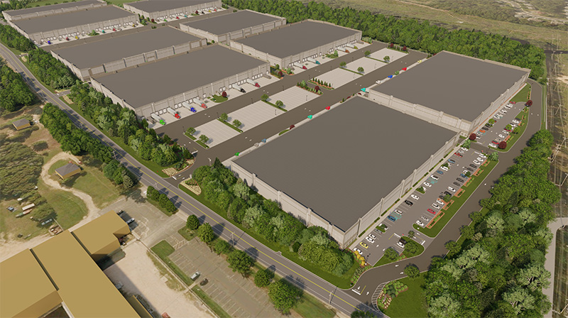 Industrial warehouse and logistics facility