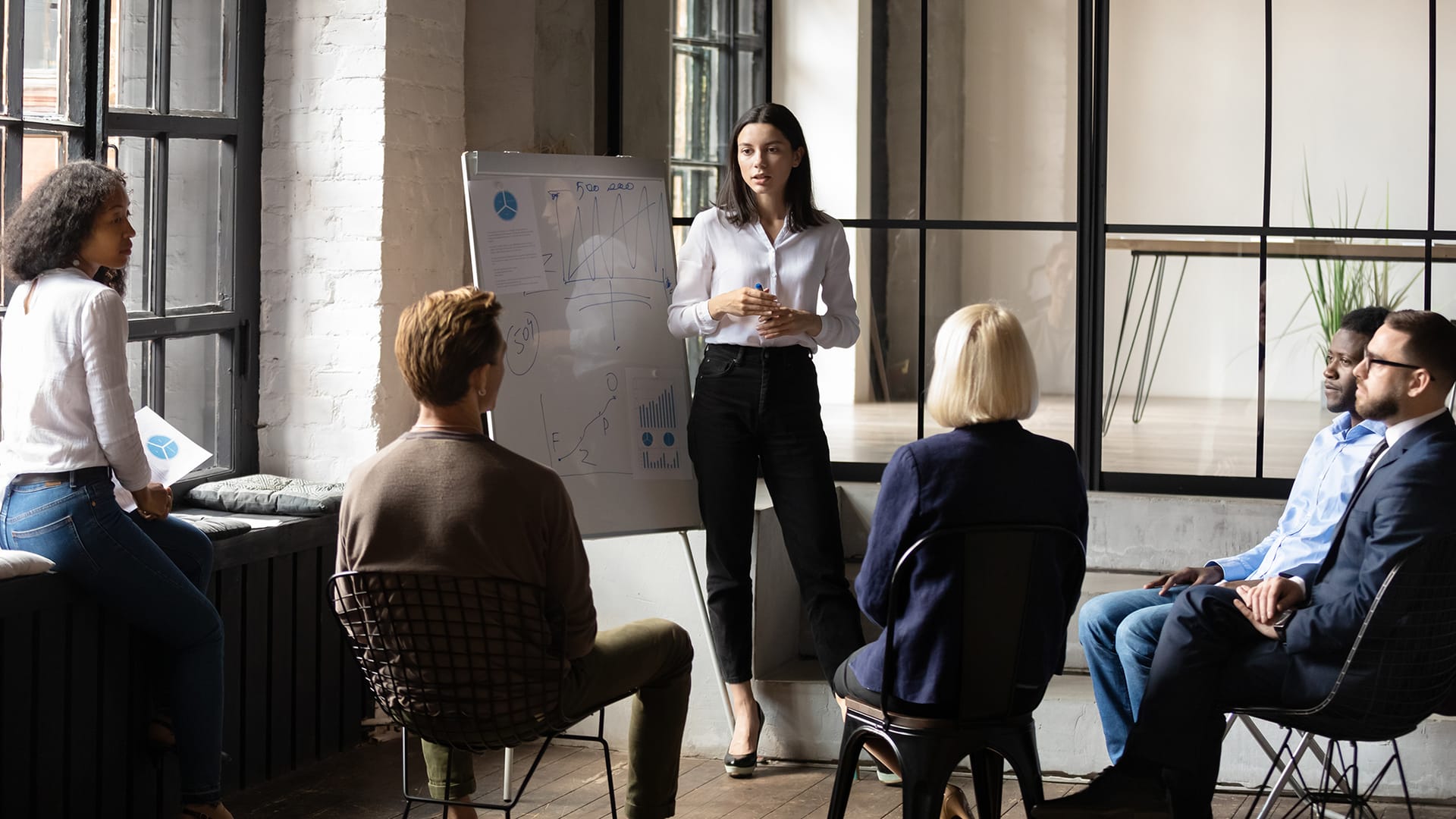 Dynamic leadership team meeting