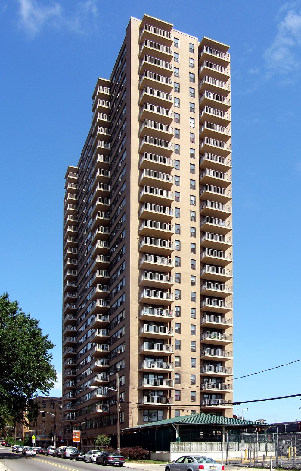 Carmel Tower residential high-rise in Newark, New Jersey