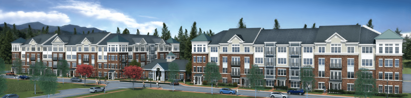 The Enclaves residential community in Raritan, New Jersey